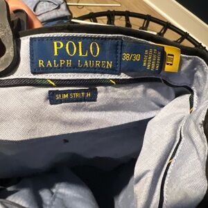 Mens Ralph Lauren polo black pants. Gently worn